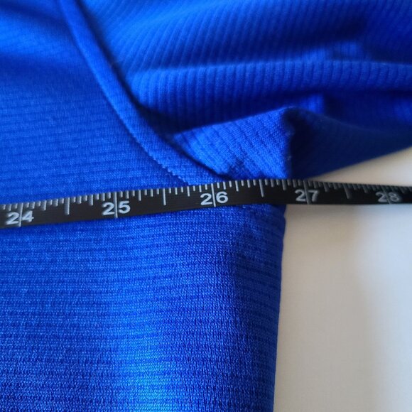 UNDER ARMOUR TECH MEN'S POLO IN ROYAL BLUE /3XL(ALSO LABELED 3TG/3EG) LOOSE FIT - Picture 7 of 12